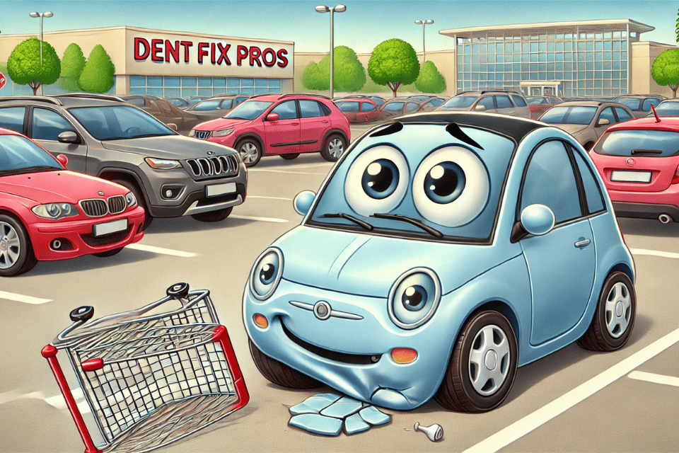 When Shopping Carts Attack: A Lighthearted Look at PDR and Dent Repair in Lynnwood, WA