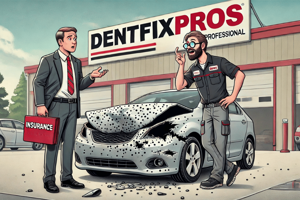 Why Hailstorms and Insurance Adjusters Can Feel Like a Comedy Act—But Dent Fix Pros Has You Covered