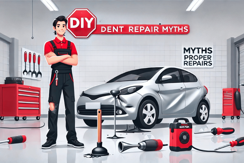DIY Dent Myths Busted: Why Expert Paintless Dent Repair Always Wins